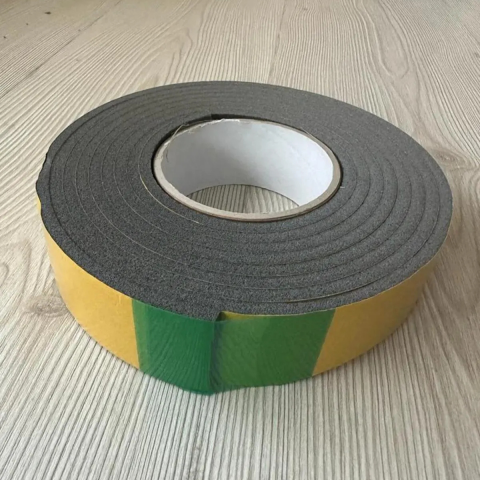 Isı Titresim Bandı - EPDM Sünger - 2mm KALINLIK 10mm GENİŞLİK 10 mt UZUNLUK